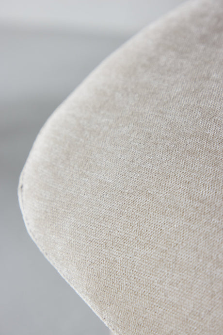 Rile Sessel - beige/Gummiholz - Sessel - ALVAHOME