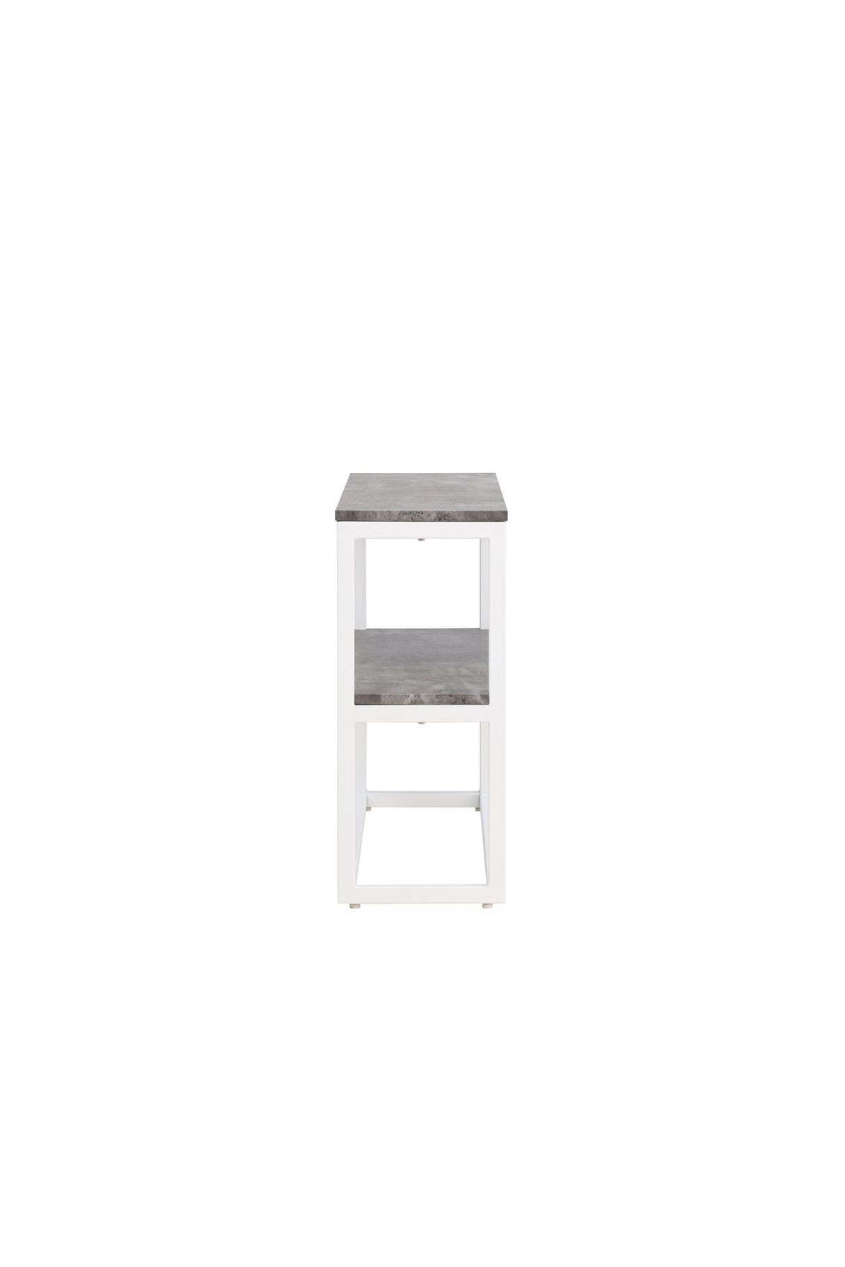 Rise Beistelltisch - weiß/Papier - Laminat - Beistelltische - ALVAHOME