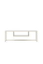 Riverside TV - Lowboard - beige/Stahl - TV - Lowboards - ALVAHOME