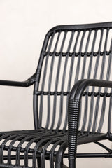 Rizal Outdoor Lounge - Stuhl - schwarz/Aluminum - Accent Chair - ALVAHOME