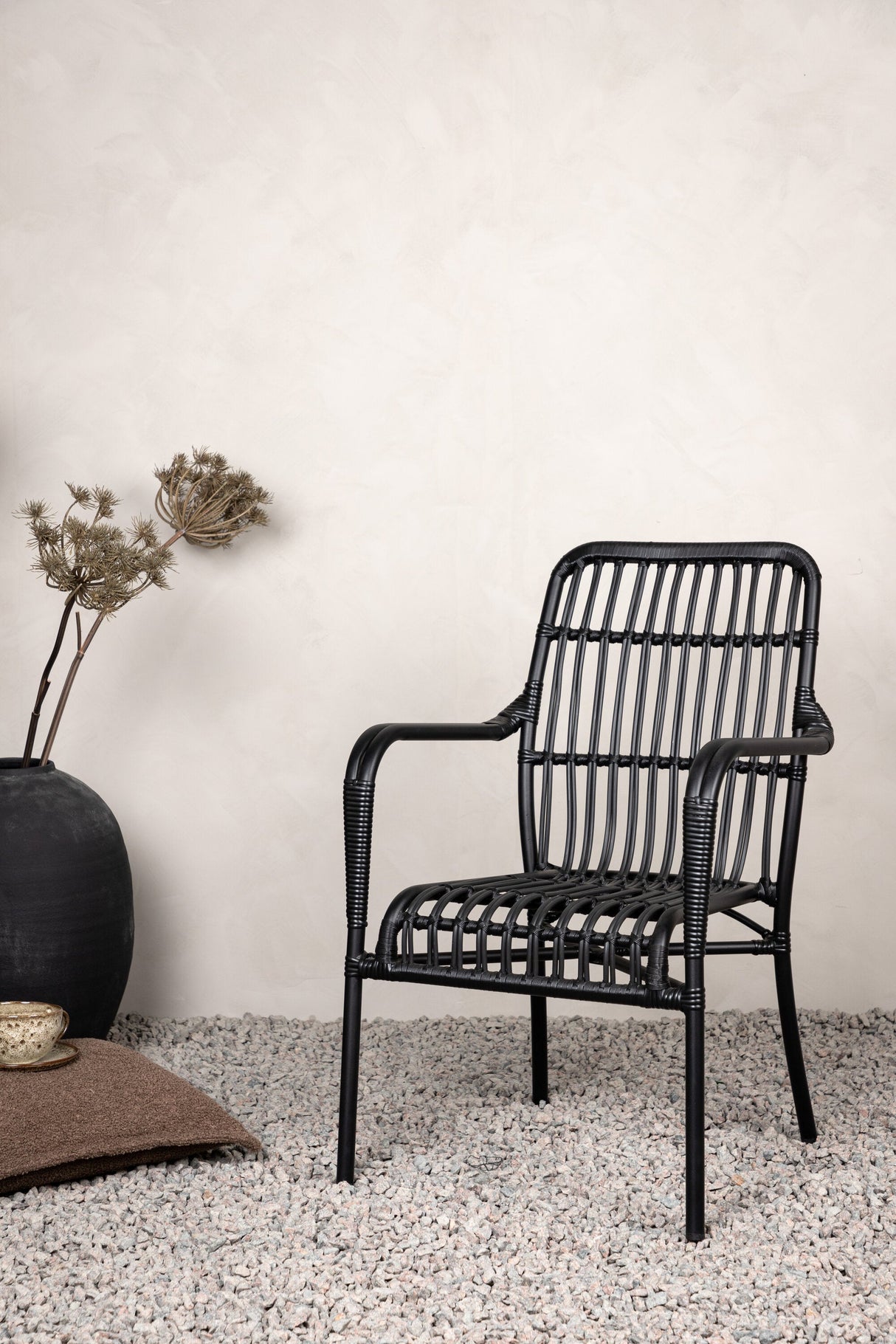 Rizal Outdoor Lounge - Stuhl - schwarz/Aluminum - Accent Chair - ALVAHOME