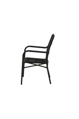 Rizal Outdoor Lounge - Stuhl - schwarz/Aluminum - Accent Chair - ALVAHOME
