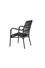 Rizal Outdoor Lounge - Stuhl - schwarz/Aluminum - Accent Chair - ALVAHOME