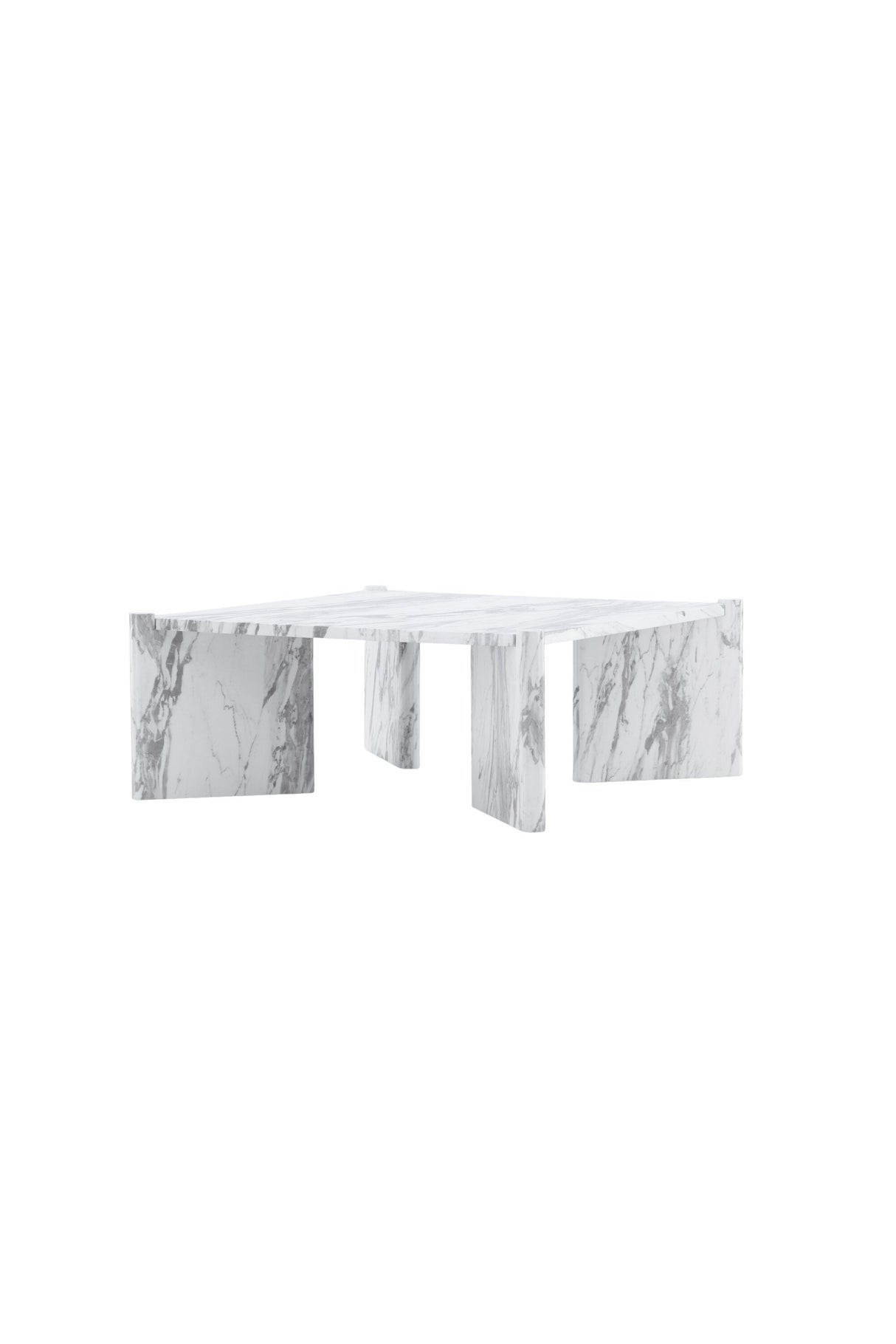 Rogaland Couchtisch - weiß/MDF - Couchtische - ALVAHOME