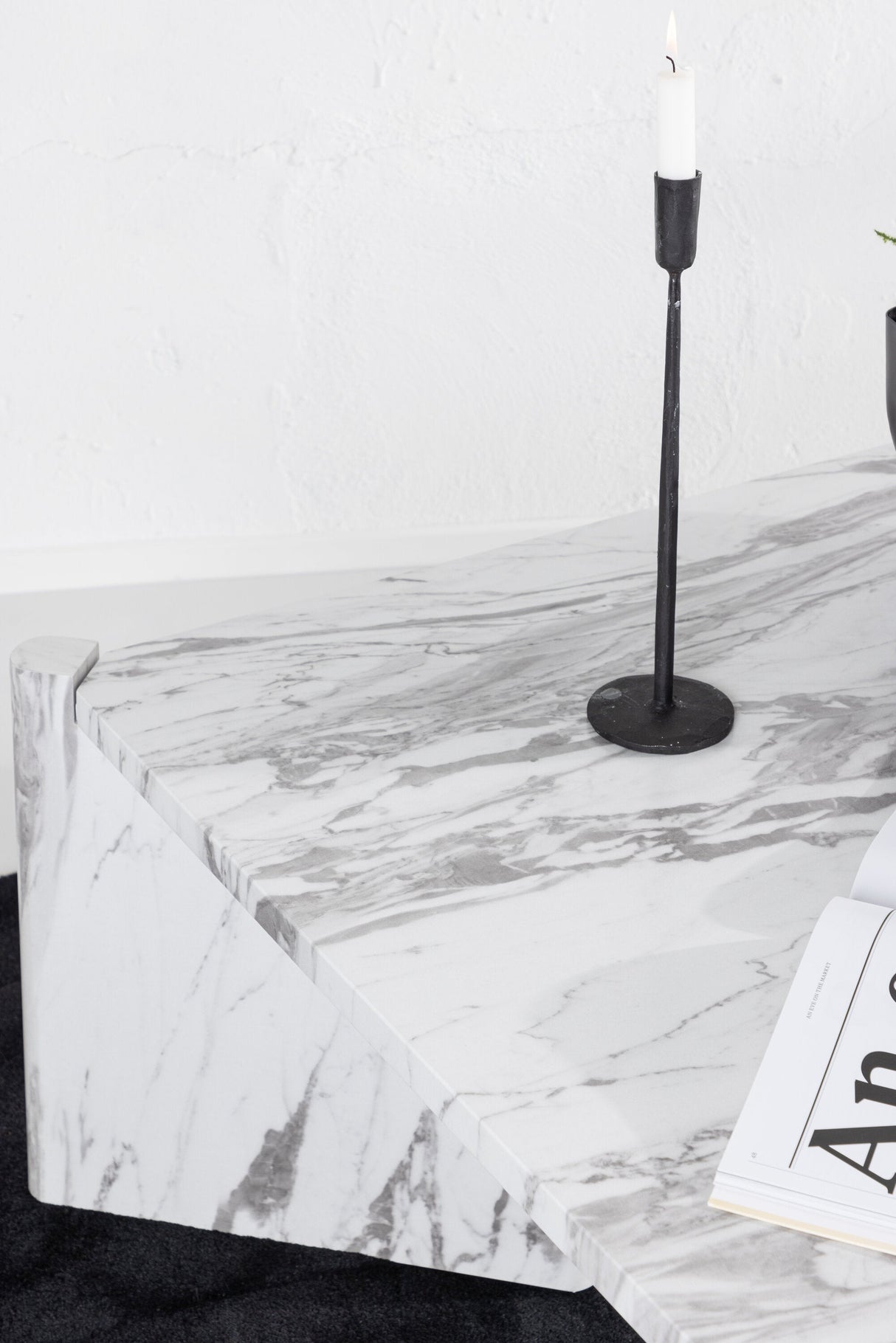 Rogaland Couchtisch - weiß/MDF - Couchtische - ALVAHOME