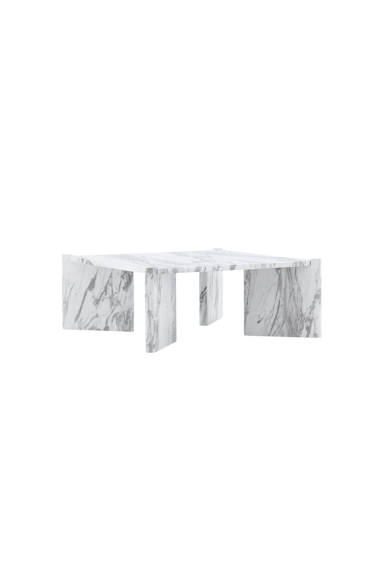 Rogaland Couchtisch - weiß/MDF - Couchtische - ALVAHOME