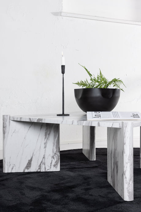Rogaland Couchtisch - weiß/MDF - Couchtische - ALVAHOME