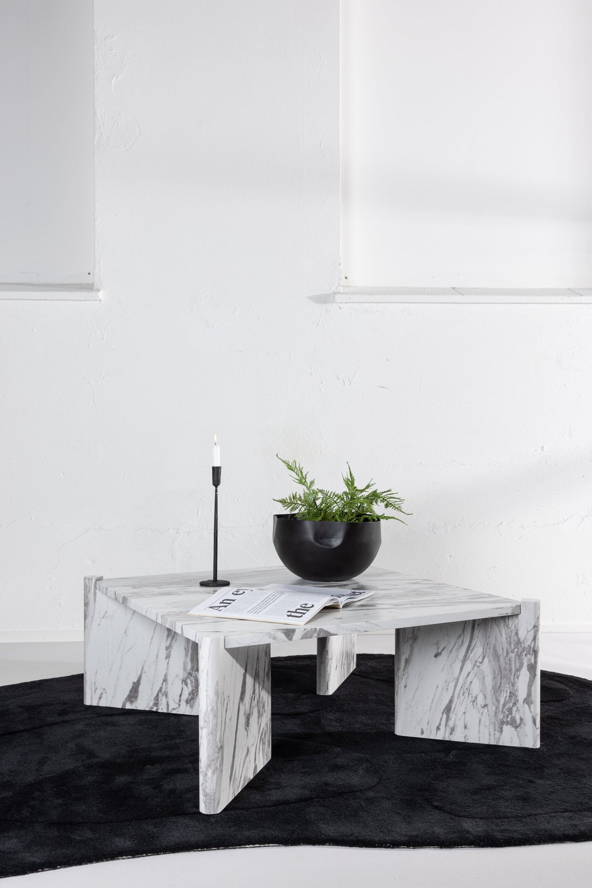 Rogaland Couchtisch - weiß/MDF - Couchtische - ALVAHOME