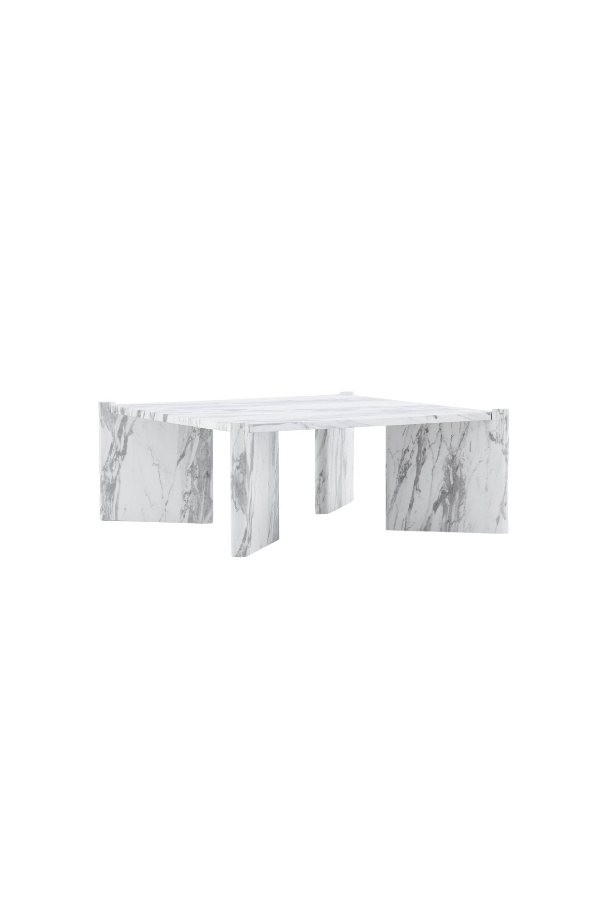 Rogaland Couchtisch - weiß/MDF - Couchtische - ALVAHOME