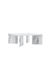 Rogaland Couchtisch - weiß/MDF - Couchtische - ALVAHOME