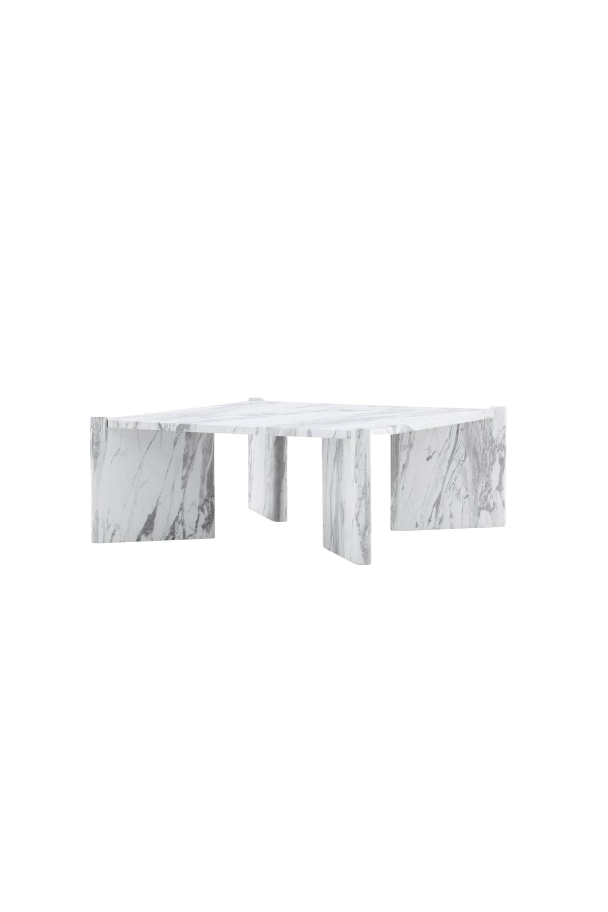 Rogaland Couchtisch - weiß/MDF - Couchtische - ALVAHOME