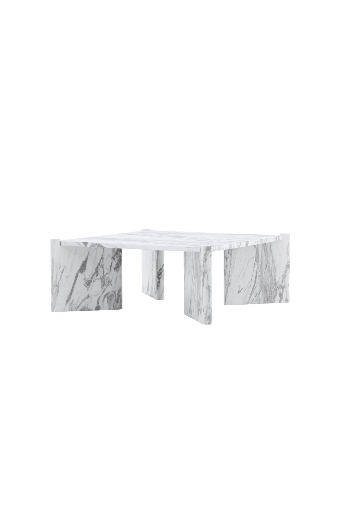 Rogaland Couchtisch - weiß/MDF - Couchtische - ALVAHOME