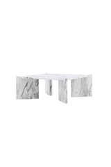 Rogaland Couchtisch - weiß/MDF - Couchtische - ALVAHOME