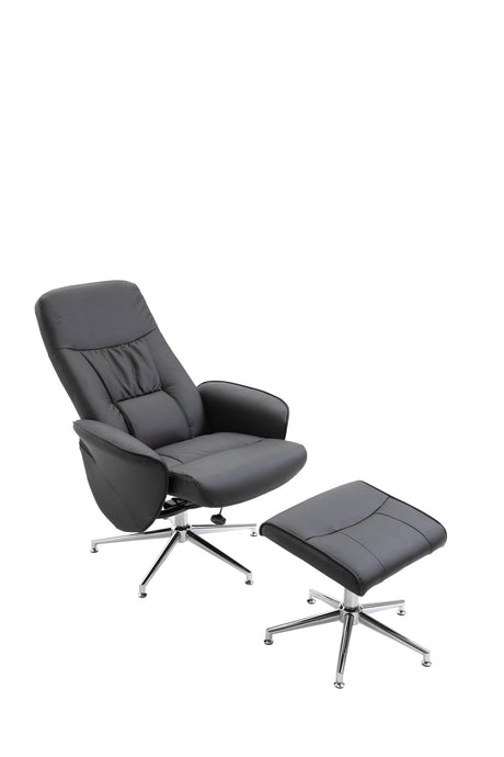 Rolf Relaxsessel - schwarz/PU - Relaxsessel - ALVAHOME