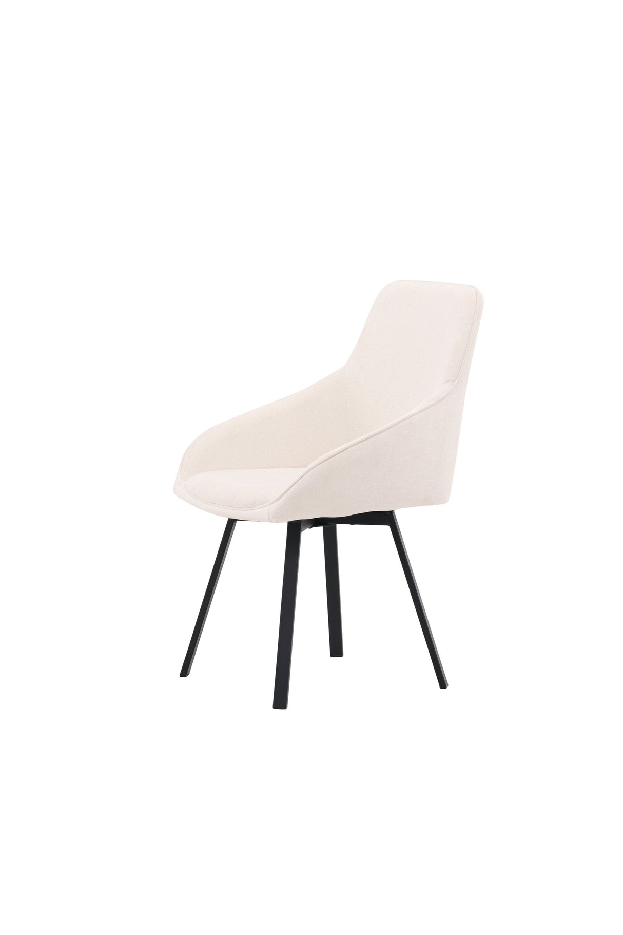 Rosie Esszimmerstuhl - beige/Stahl - Essstühle - ALVAHOME