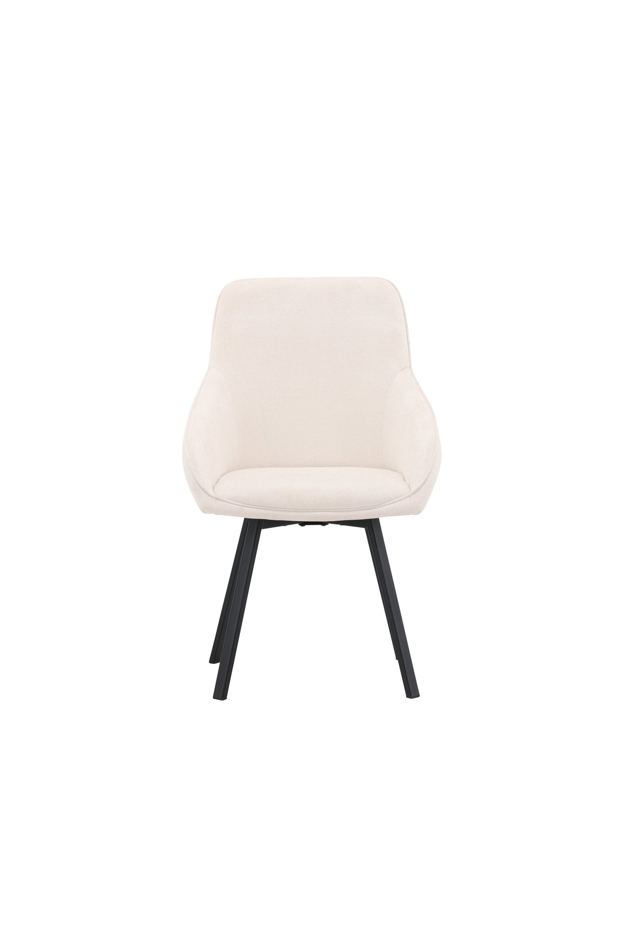 Rosie Esszimmerstuhl - beige/Stahl - Essstühle - ALVAHOME