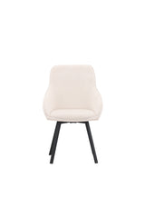 Rosie Esszimmerstuhl - beige/Stahl - Essstühle - ALVAHOME