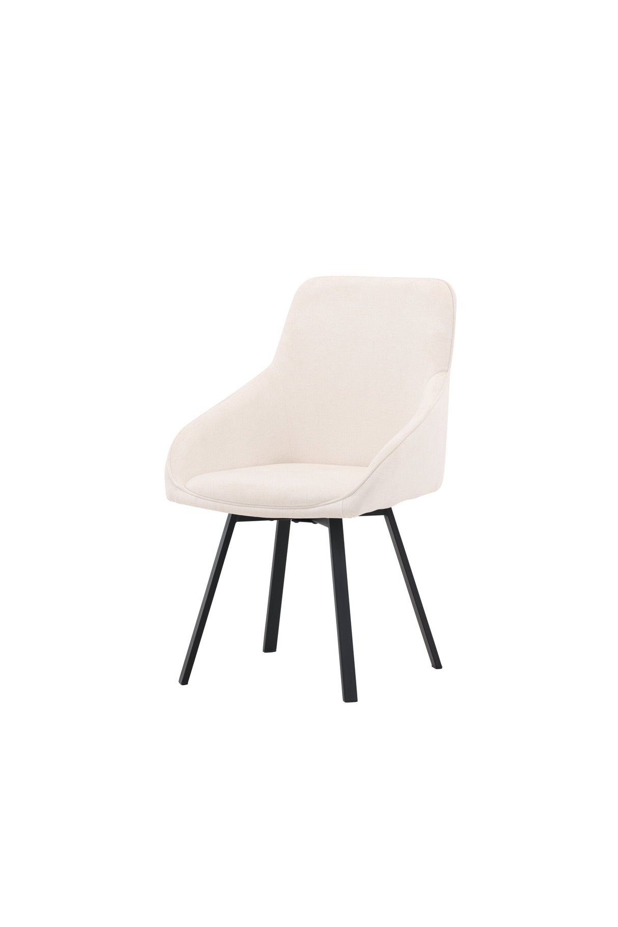 Rosie Esszimmerstuhl - beige/Stahl - Essstühle - ALVAHOME