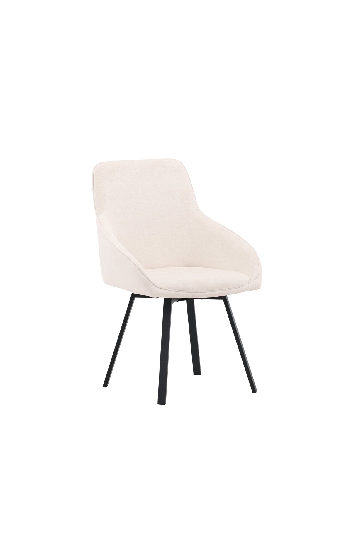 Rosie Esszimmerstuhl - beige/Stahl - Essstühle - ALVAHOME
