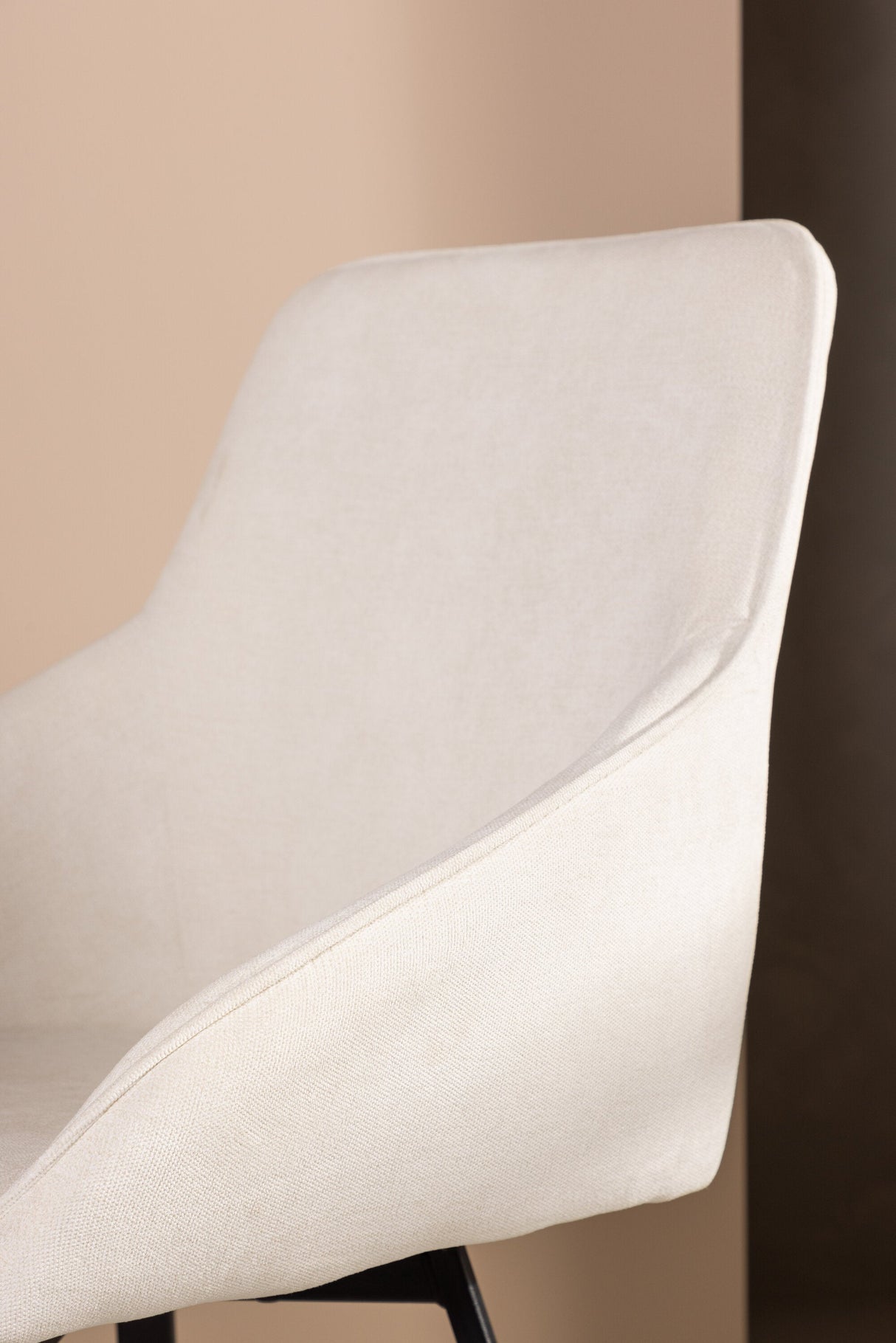 Rosie Esszimmerstuhl - beige/Stahl - Essstühle - ALVAHOME