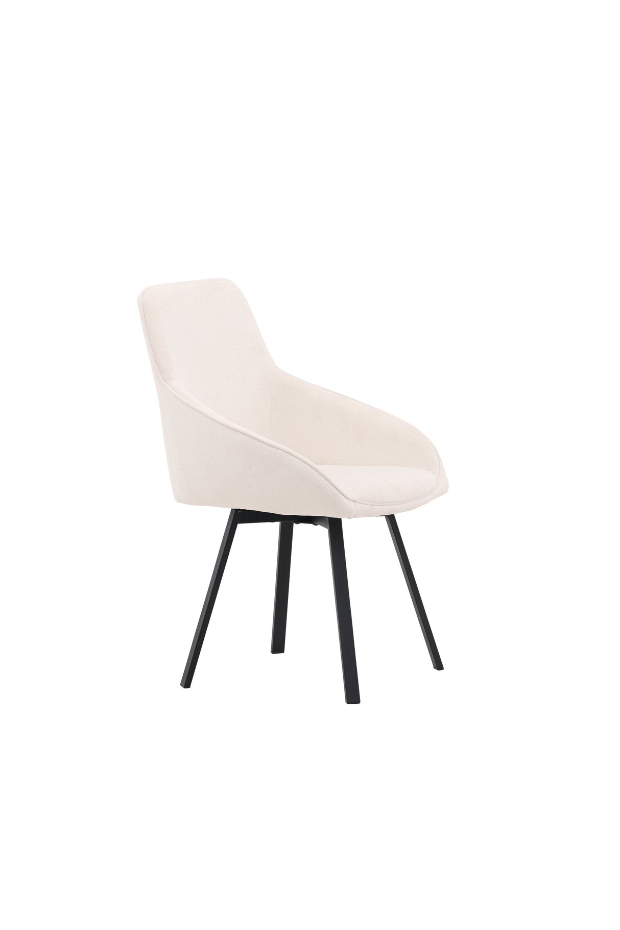Rosie Esszimmerstuhl - beige/Stahl - Essstühle - ALVAHOME