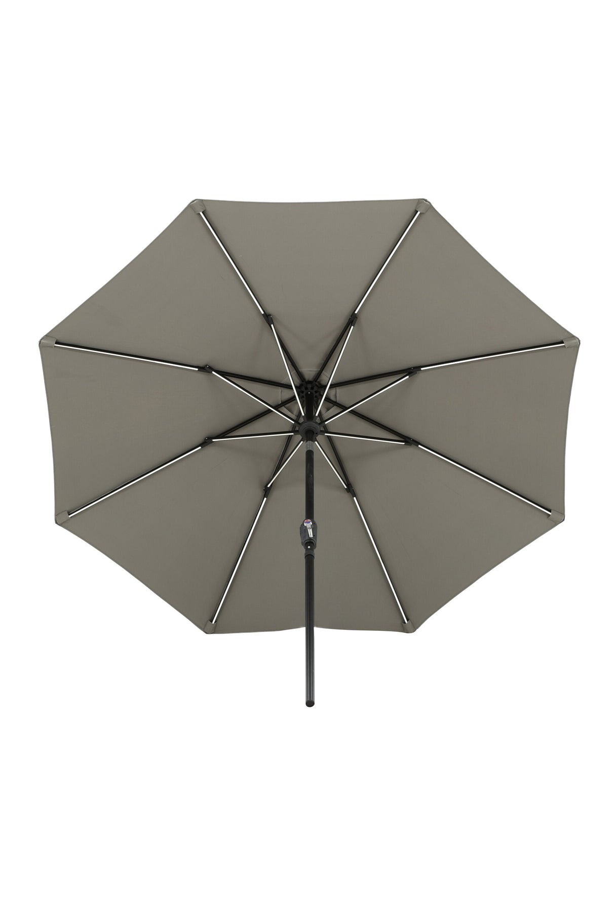 Sabal Sonnenschirm - grau/Polyester - Sonnenschirme - ALVAHOME
