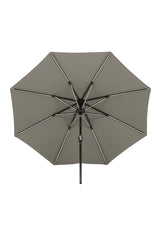 Sabal Sonnenschirm - grau/Polyester - Sonnenschirme - ALVAHOME