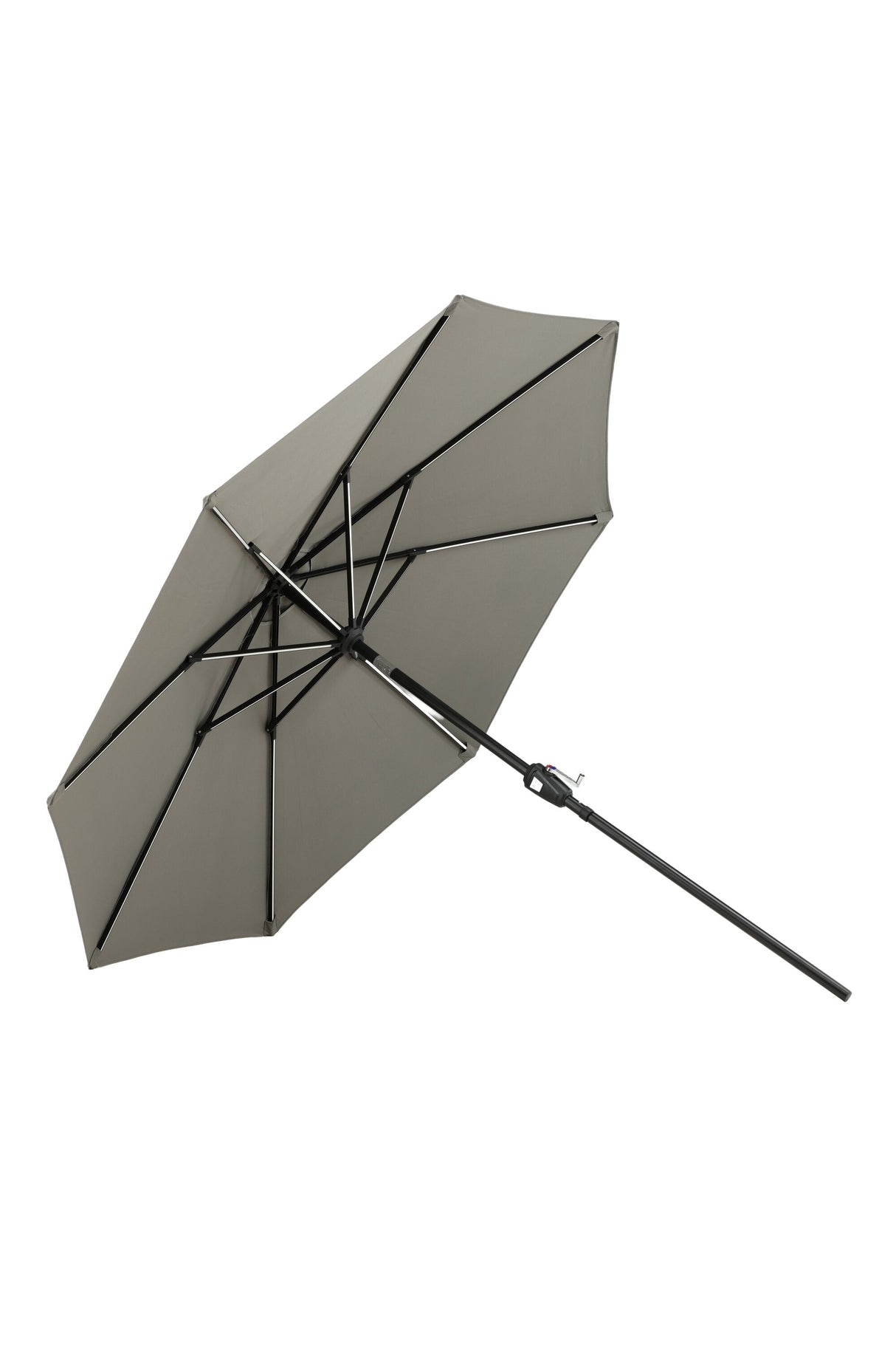 Sabal Sonnenschirm - grau/Polyester - Sonnenschirme - ALVAHOME