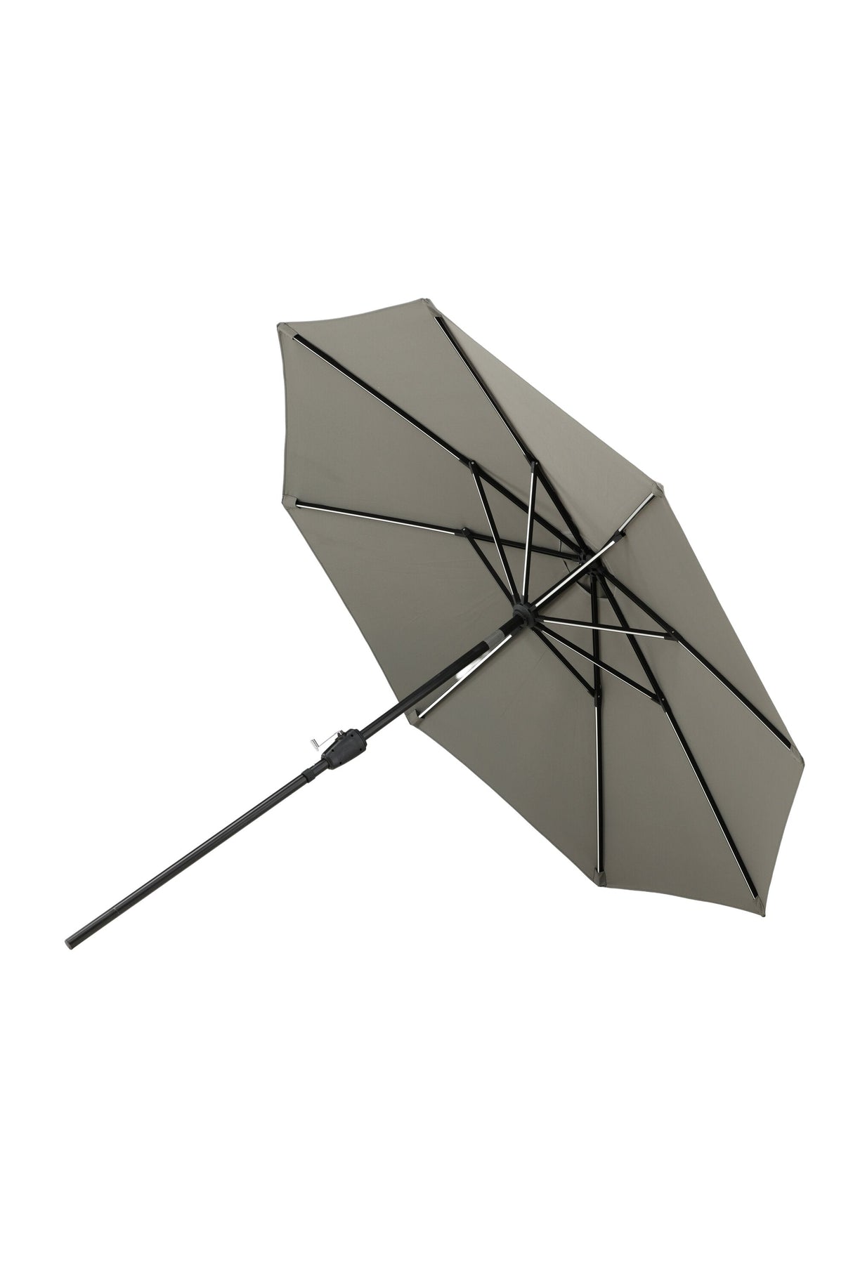 Sabal Sonnenschirm - grau/Polyester - Sonnenschirme - ALVAHOME