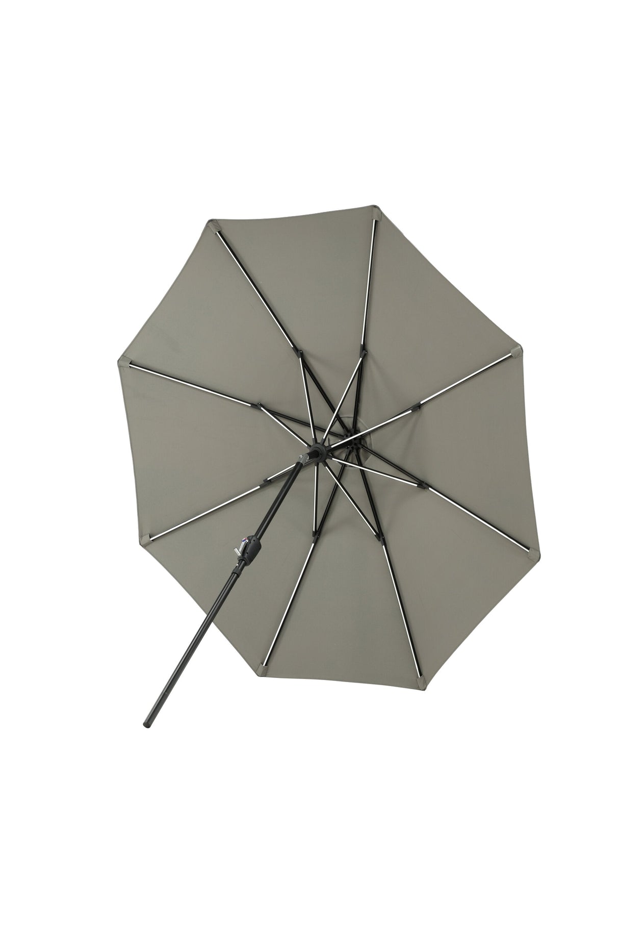 Sabal Sonnenschirm - grau/Polyester - Sonnenschirme - ALVAHOME