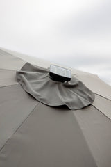 Sabal Sonnenschirm - grau/Polyester - Sonnenschirme - ALVAHOME