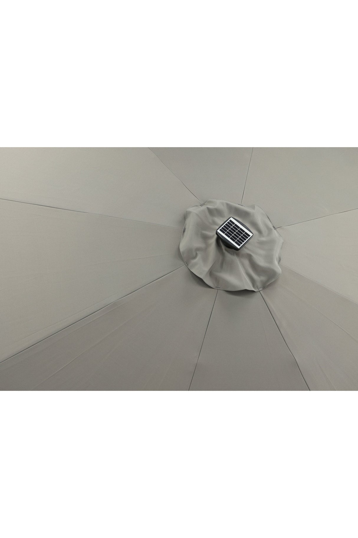 Sabal Sonnenschirm - grau/Polyester - Sonnenschirme - ALVAHOME