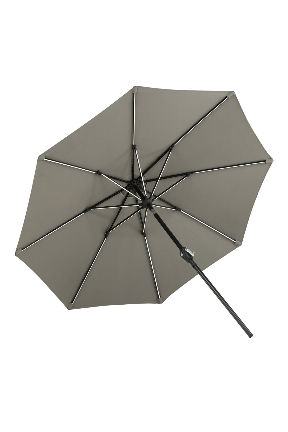 Sabal Sonnenschirm - grau/Polyester - Sonnenschirme - ALVAHOME