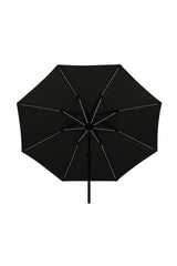 Sabal Sonnenschirm - grau/Polyester - Sonnenschirme - ALVAHOME