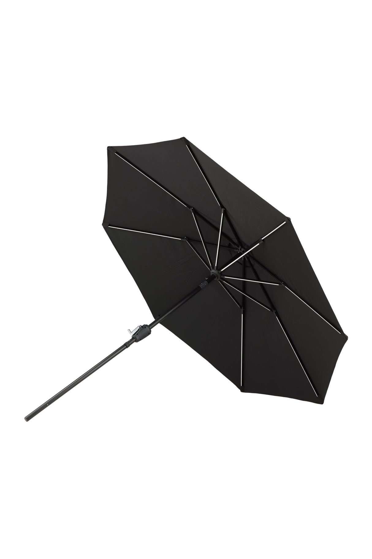 Sabal Sonnenschirm - schwarz/Polyester - Sonnenschirme - ALVAHOME