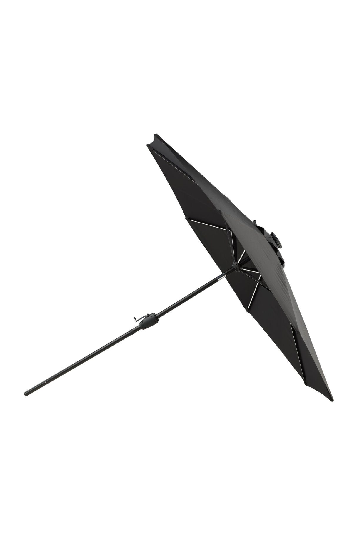 Sabal Sonnenschirm - schwarz/Polyester - Sonnenschirme - ALVAHOME