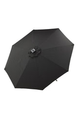 Sabal Sonnenschirm - schwarz/Polyester - Sonnenschirme - ALVAHOME