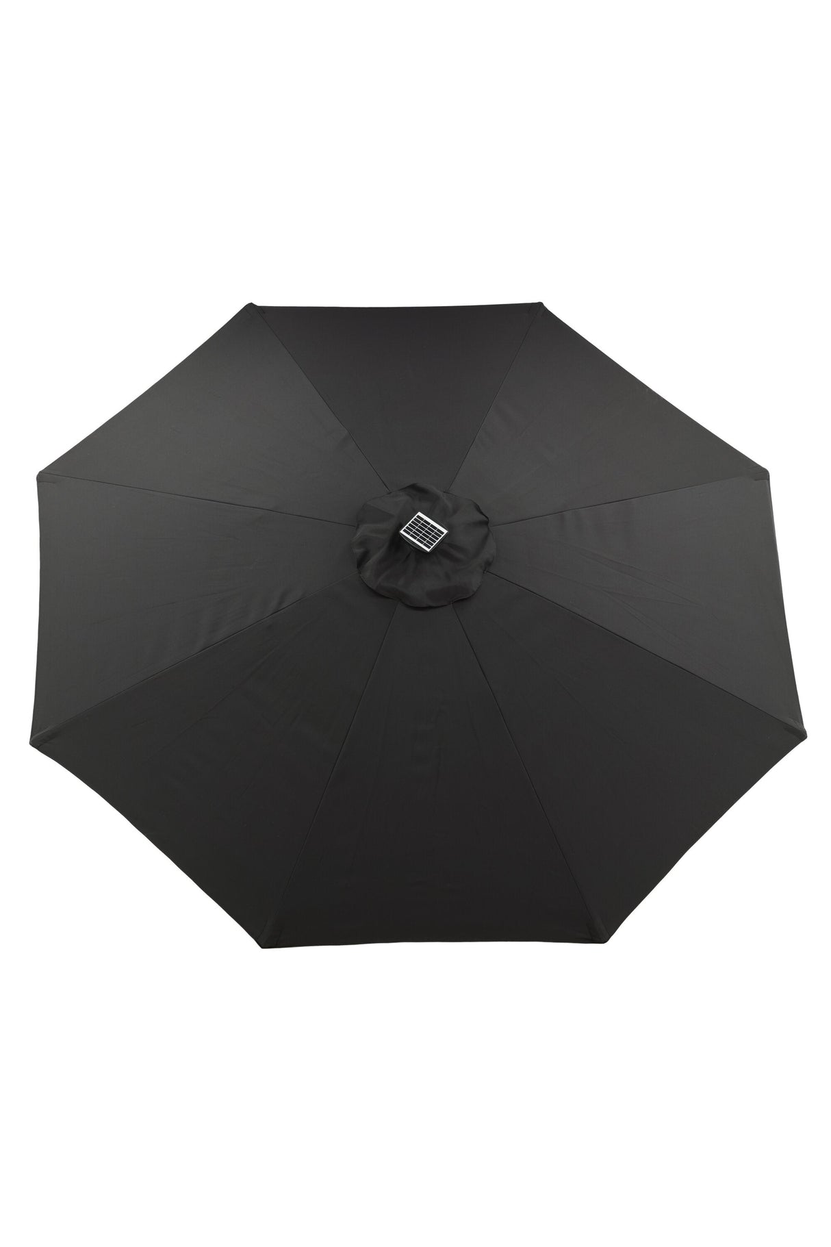 Sabal Sonnenschirm - schwarz/Polyester - Sonnenschirme - ALVAHOME