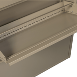 Sabine Schuhschrank - beige/Metall - Schuhschränke - ALVAHOME