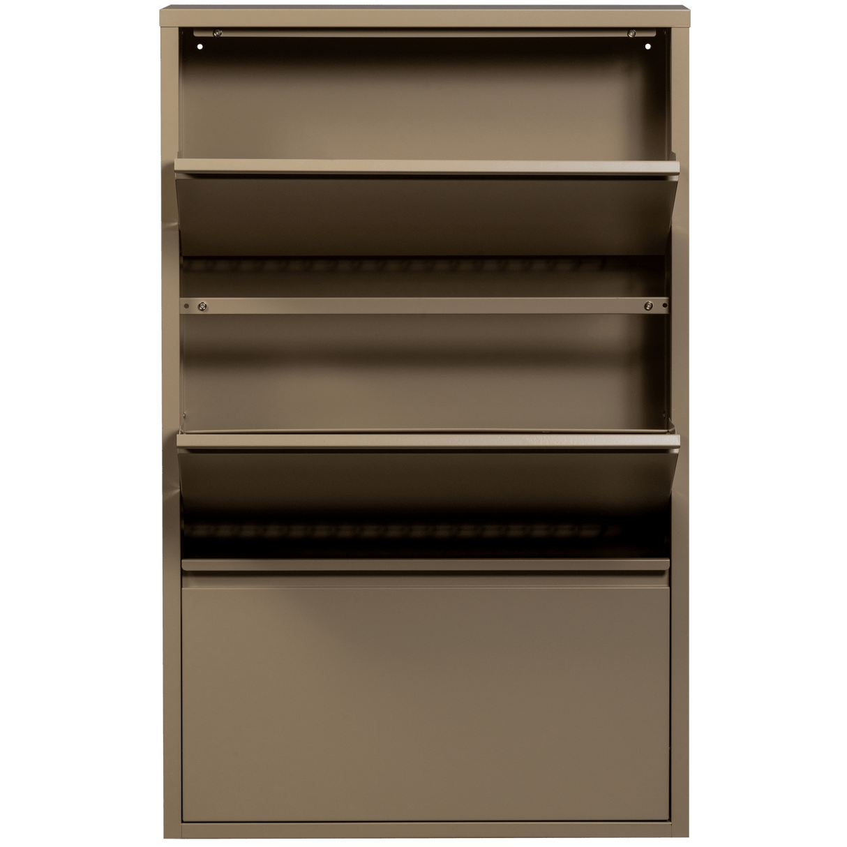 Sabine Schuhschrank - beige/Metall - Schuhschränke - ALVAHOME