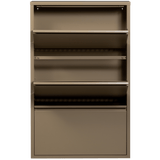 Sabine Schuhschrank - beige/Metall - Schuhschränke - ALVAHOME