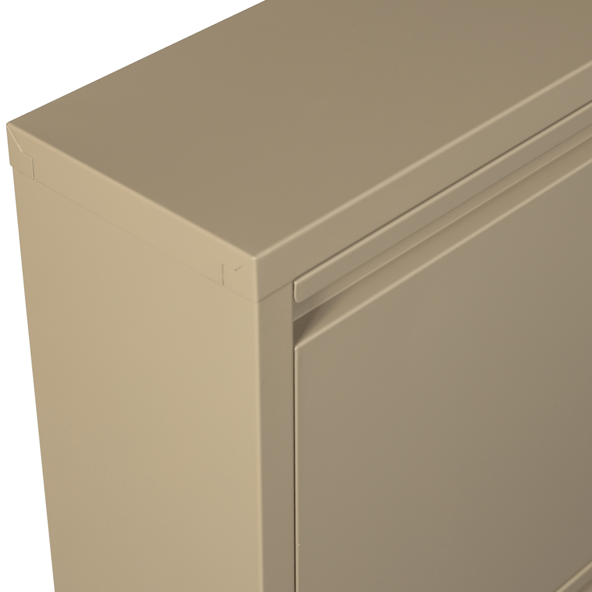 Sabine Schuhschrank - beige/Metall - Schuhschränke - ALVAHOME