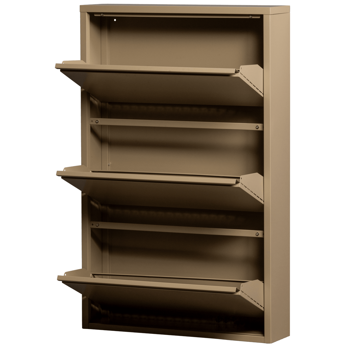 Sabine Schuhschrank - beige/Metall - Schuhschränke - ALVAHOME