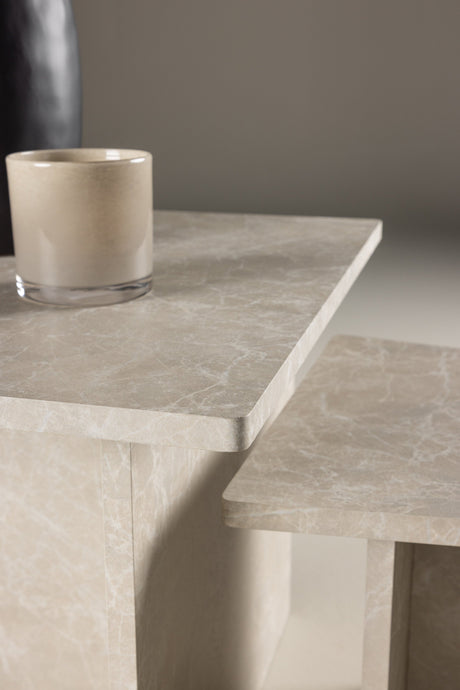 Sala Couchtisch - beige/MDF - Couchtische - ALVAHOME