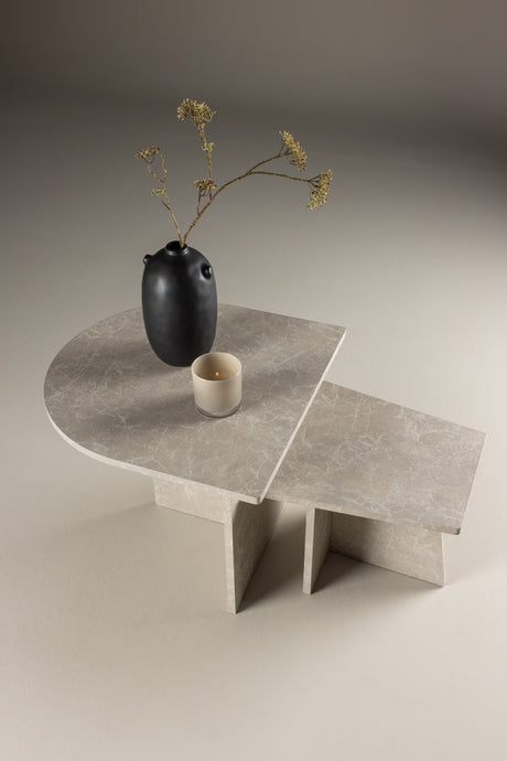 Sala Couchtisch - beige/MDF - Couchtische - ALVAHOME