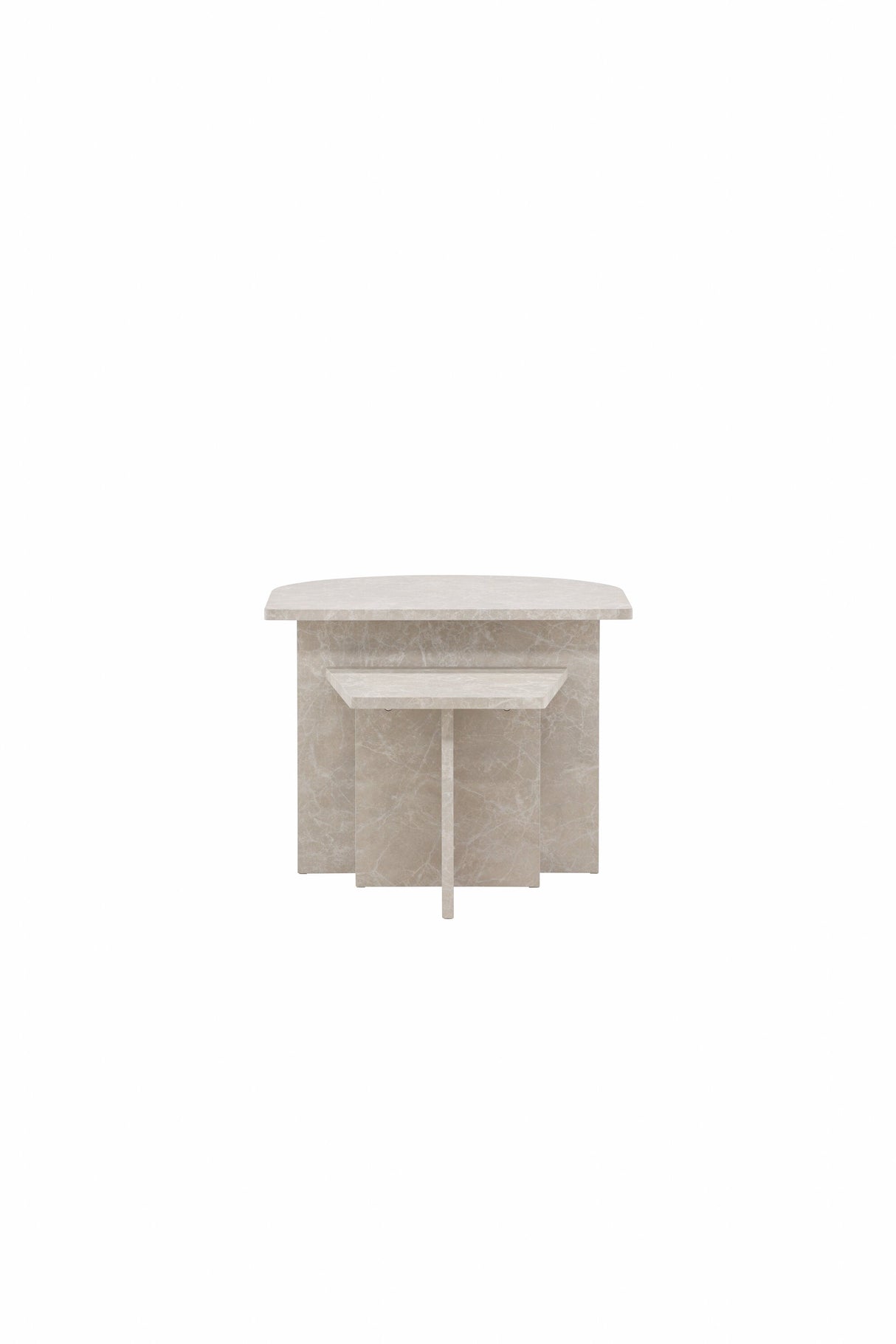 Sala Couchtisch - beige/MDF - Couchtische - ALVAHOME