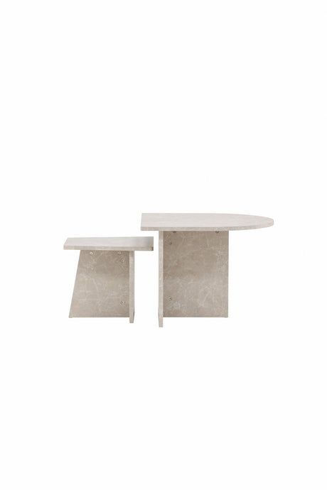 Sala Couchtisch - beige/MDF - Couchtische - ALVAHOME