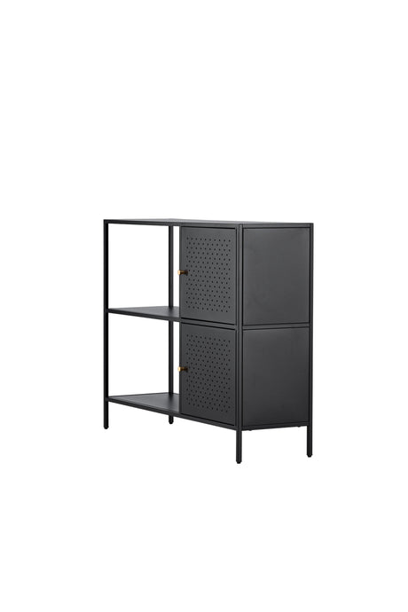 Salta Schrank - schwarz/Stahl - Schränke - ALVAHOME
