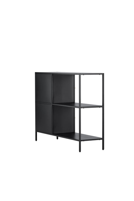Salta Schrank - schwarz/Stahl - Schränke - ALVAHOME
