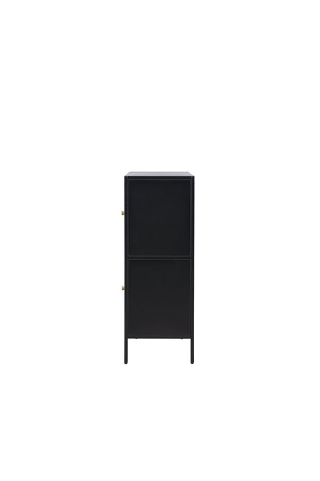 Salta Schrank - schwarz/Stahl - Schränke - ALVAHOME